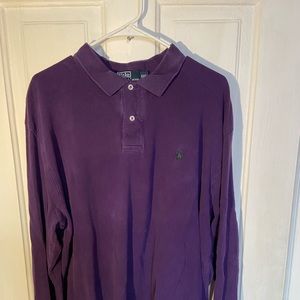 Men’s long sleeve polo